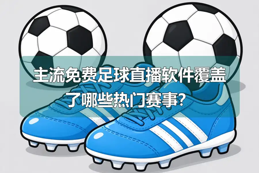 主流免费足球直播软件覆盖了哪些热门赛事？